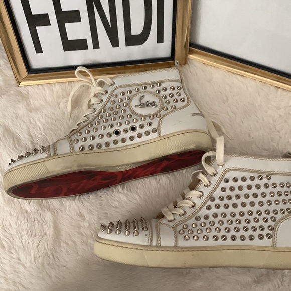 Louboutin Spike High Tops Sneakers - Picture 3 of 11